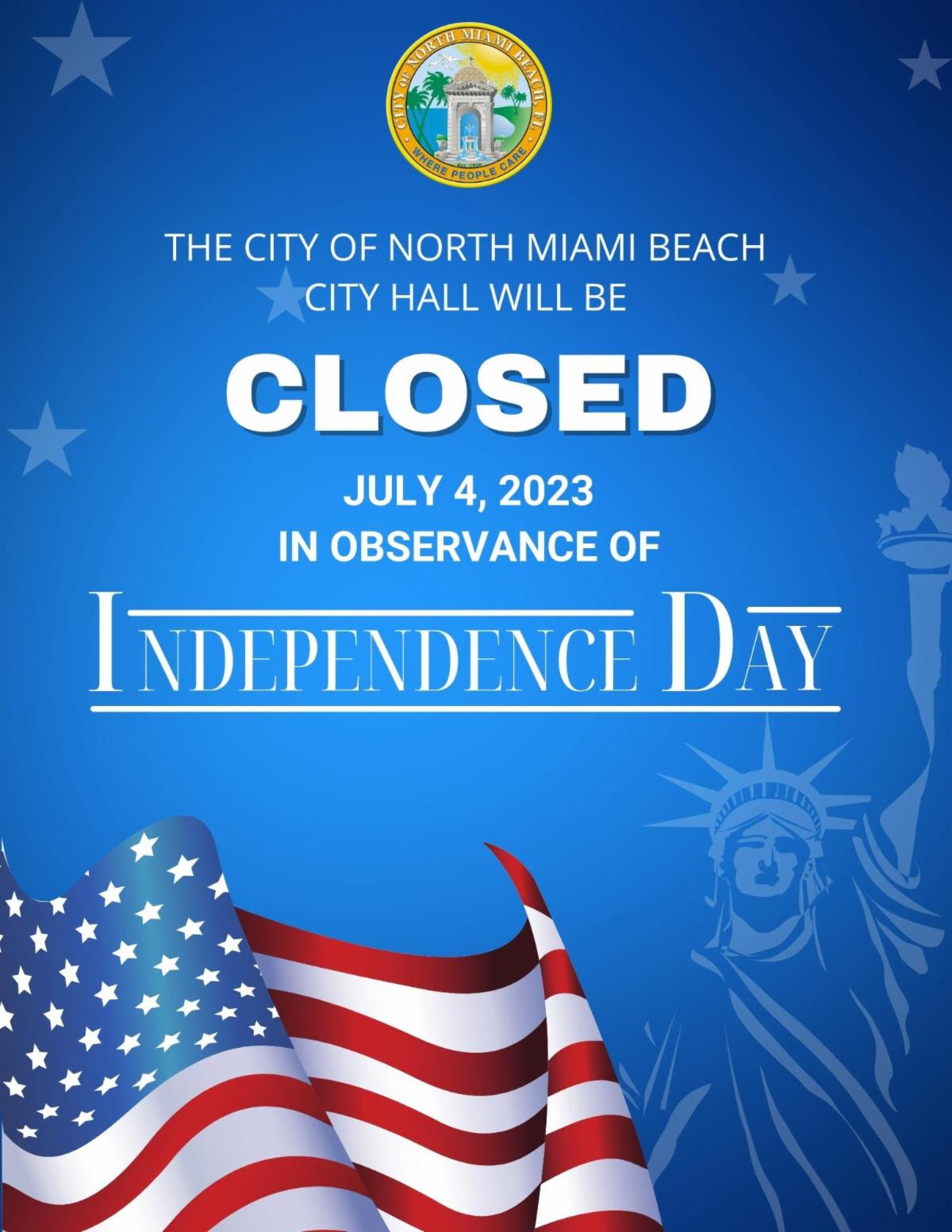 NMB City Hall Closed for 4th of July