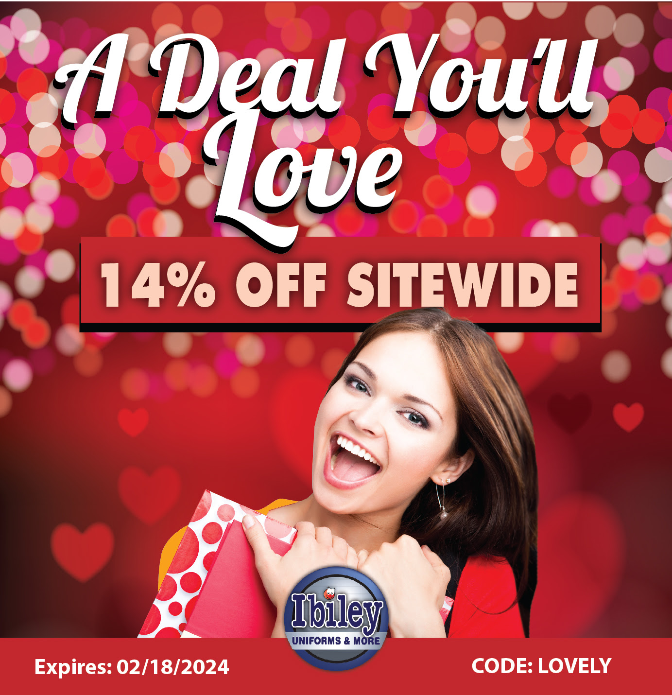 Ibiley Valentine's Day Discount